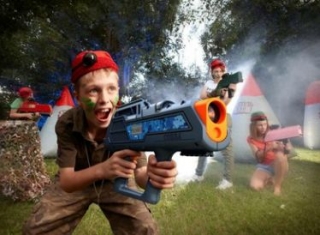  Jeu laser en exterieur pour les enfants 